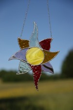 Slunce barevné - Tiffany šperky