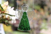 Anděl zelený - Tiffany šperky