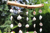 Jemná dekorace s mušličkami - Tiffany šperky