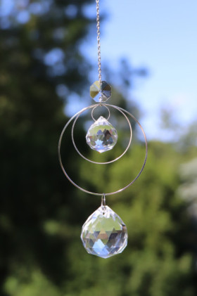 Lapač slunce - sklo a kov II. - Tiffany šperky